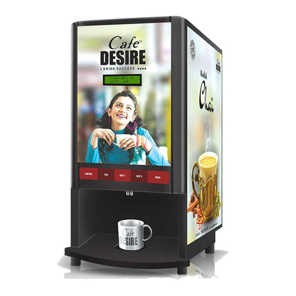 Quadra Option Vending  - Multi water Inlet  - 4 lane