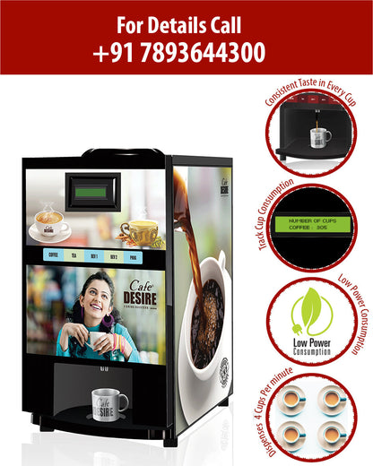 Quadra Option Vending  - Multi water Inlet  - 4 lane